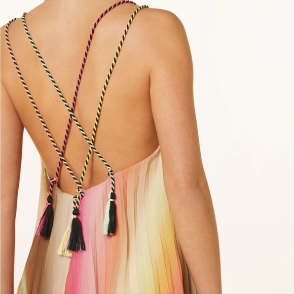 NWT $138 Scotch And Soda Pleated V-Neck Tank Top - Picture 5 of 11